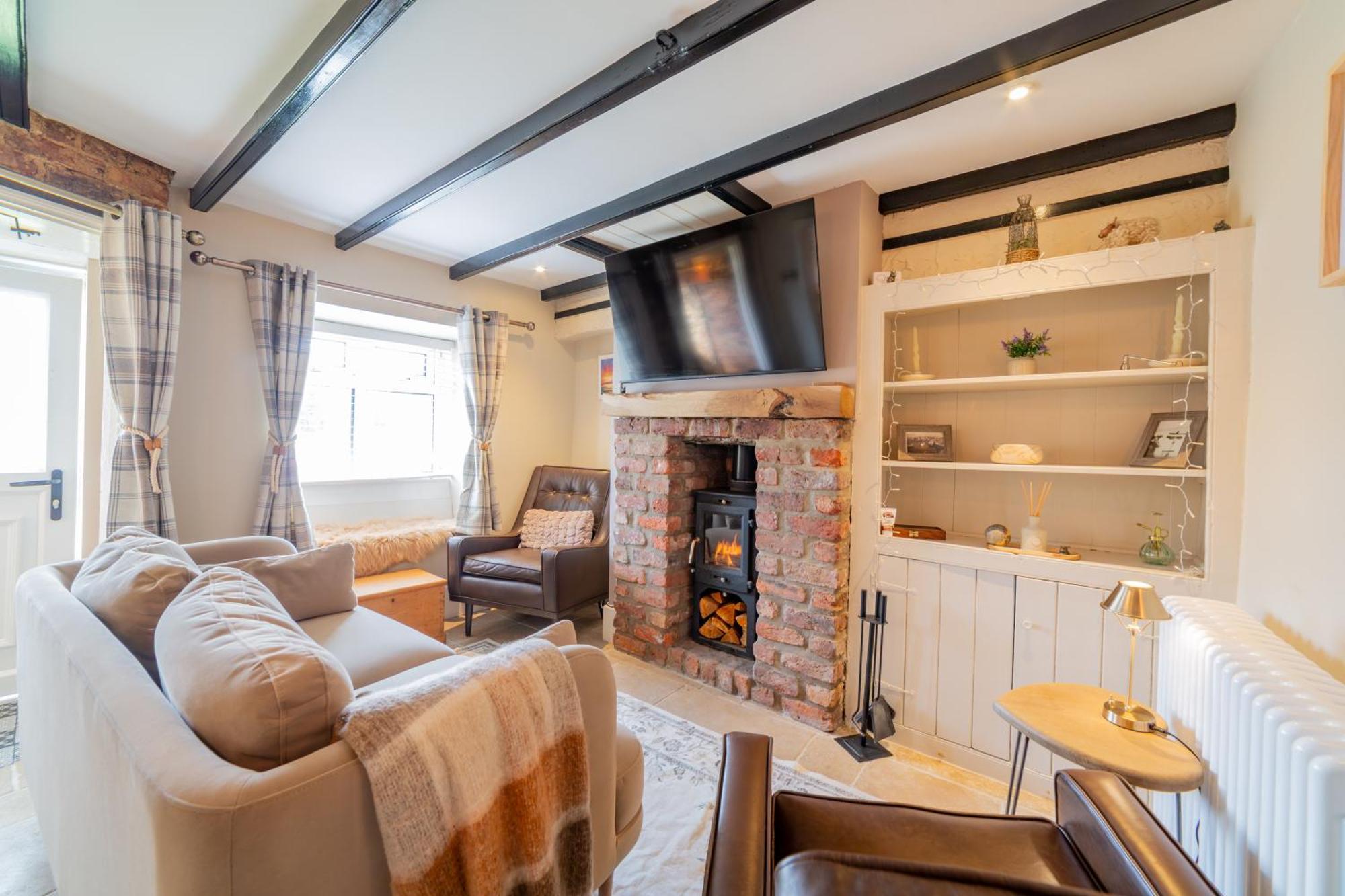 Pinfold Cottage, Dog Friendly Yorkshire Coast & Countryside ฮันแมนบี ภายนอก รูปภาพ